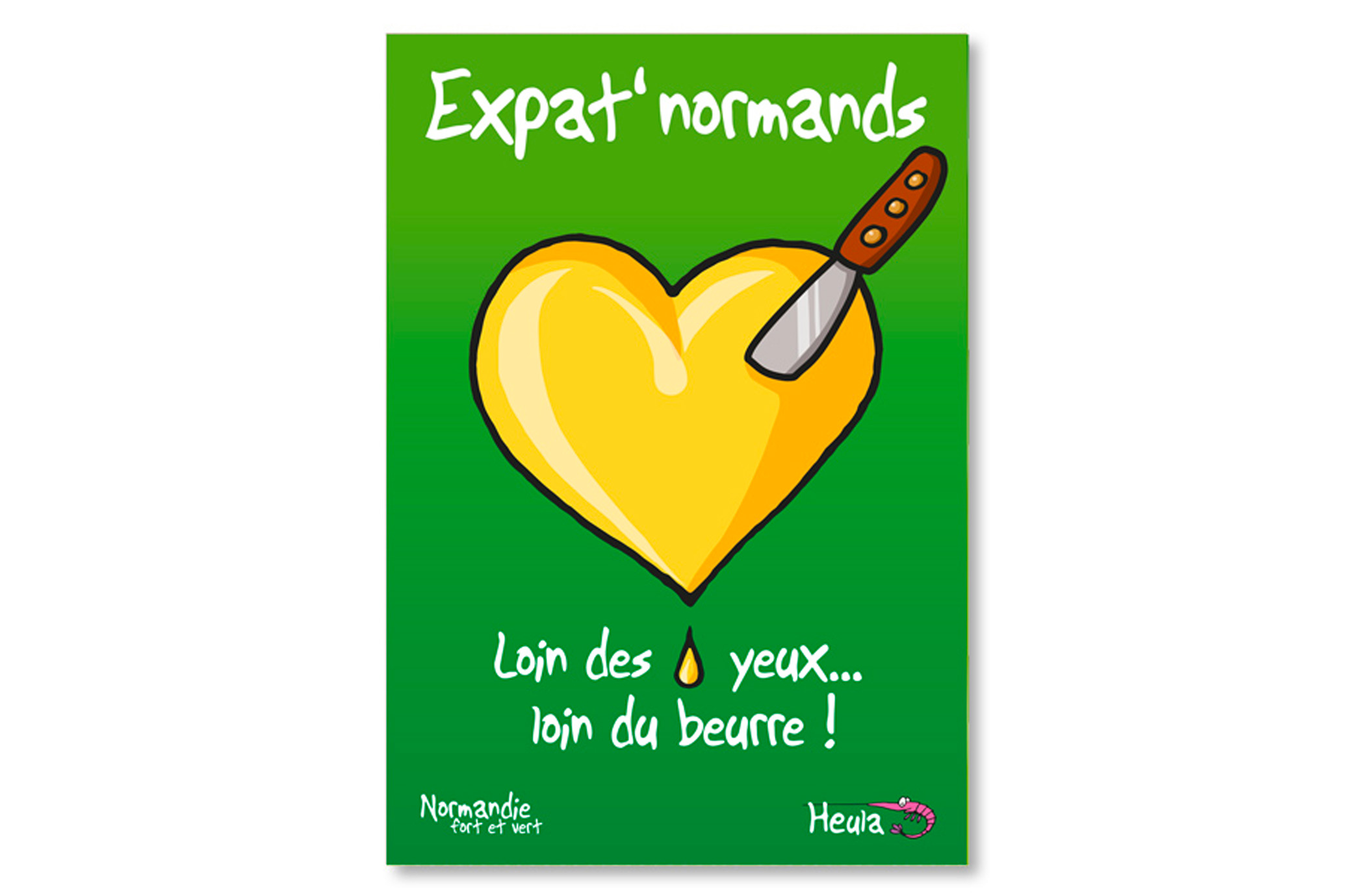 Carte postale "Loin des Yeux"