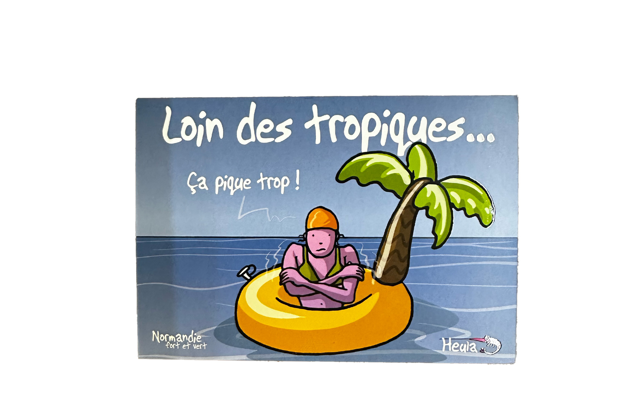 Carte postale "Loin des tropique"