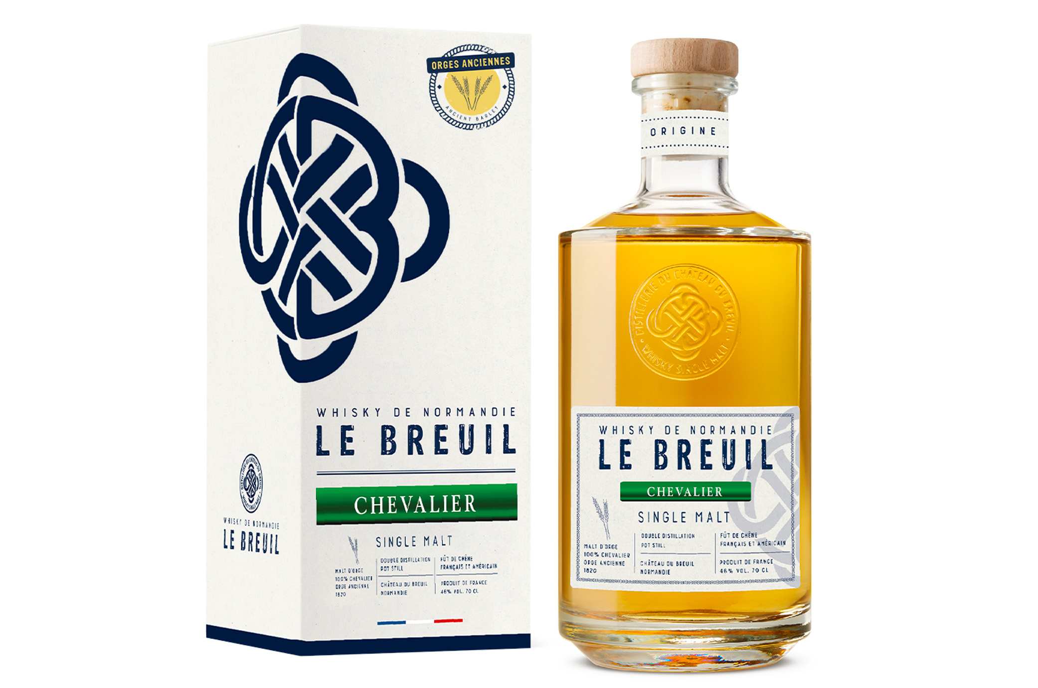 Whisky Le Breuil — Chevalier 70cl