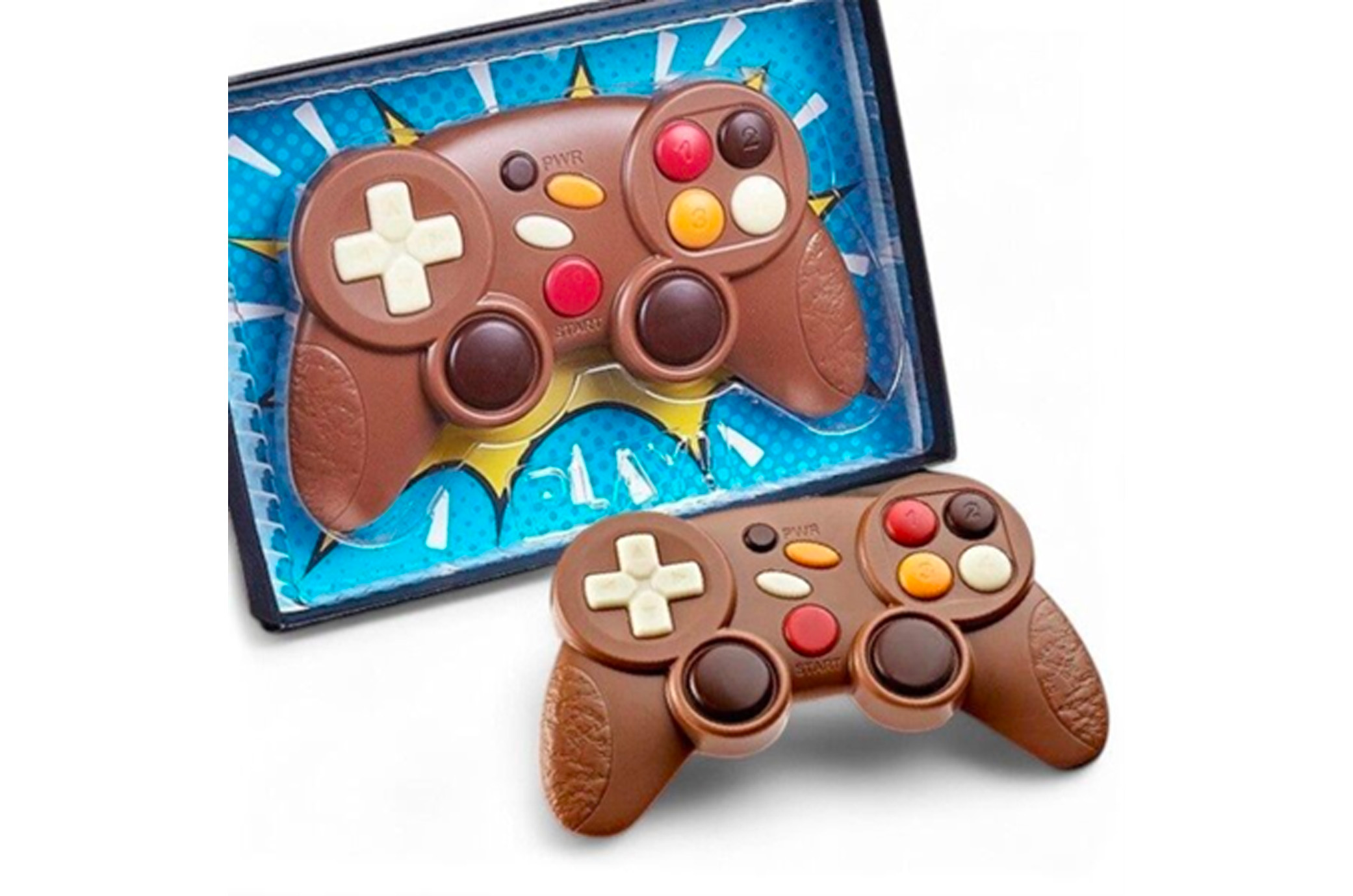 COFFRET INSOLITE MANETTE DE JEUX VIDEO EN CHOCOLAT - 70g