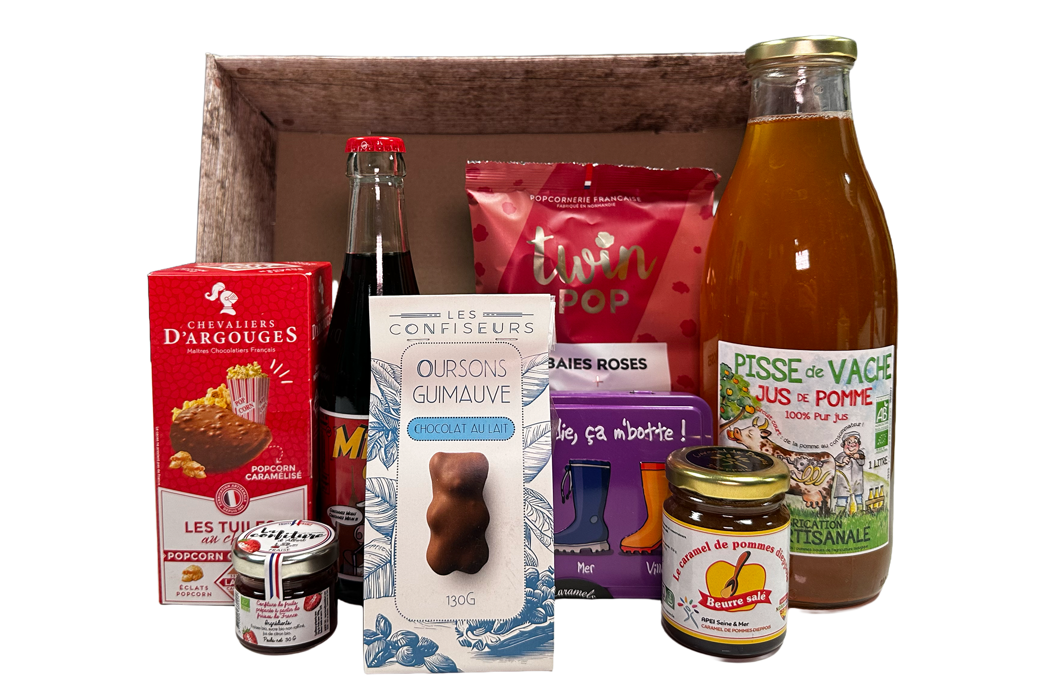 Coffret Le goûter vachement normand
