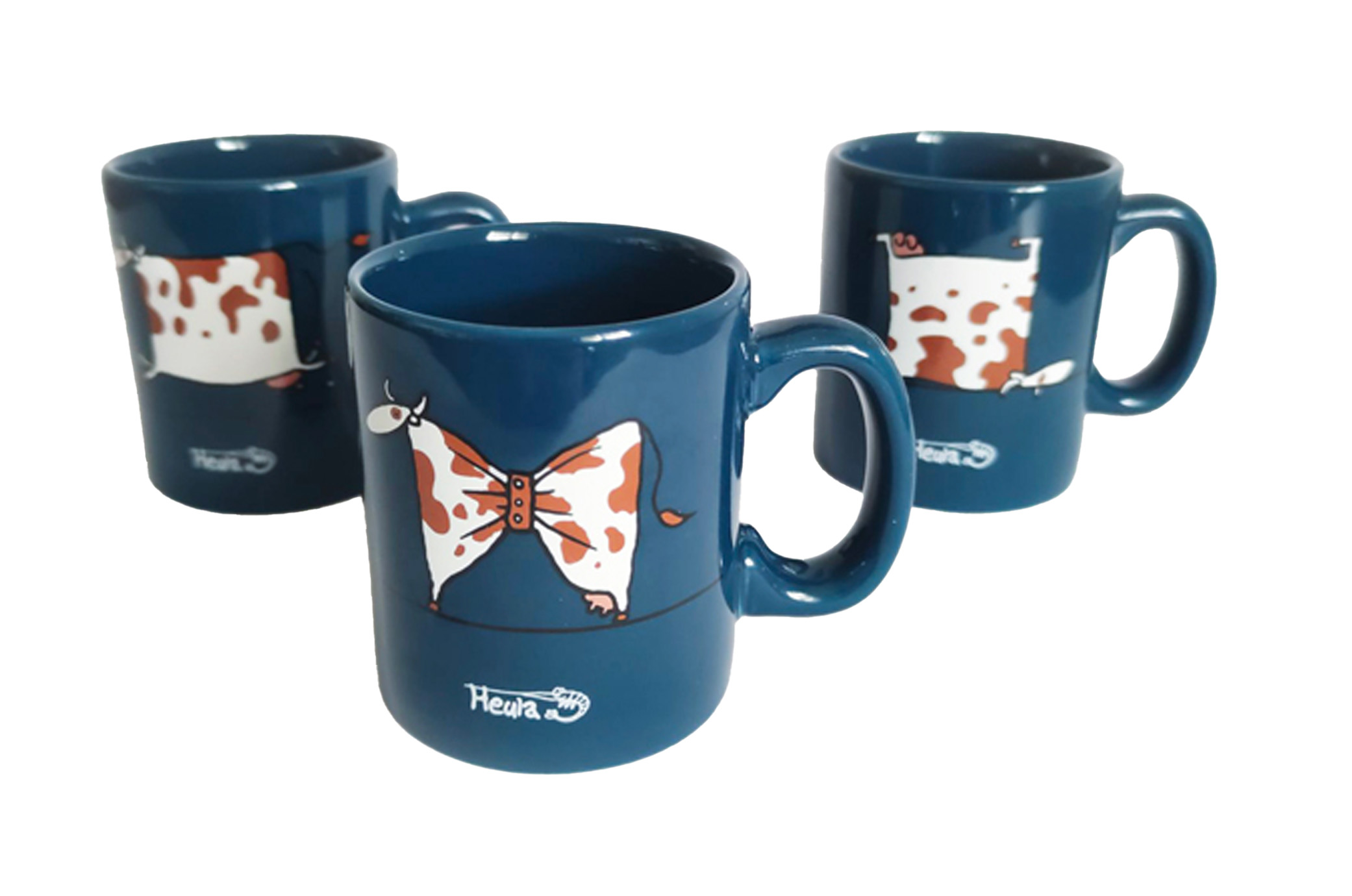 Mini-mug HEULA x3 - Couleur Bleu