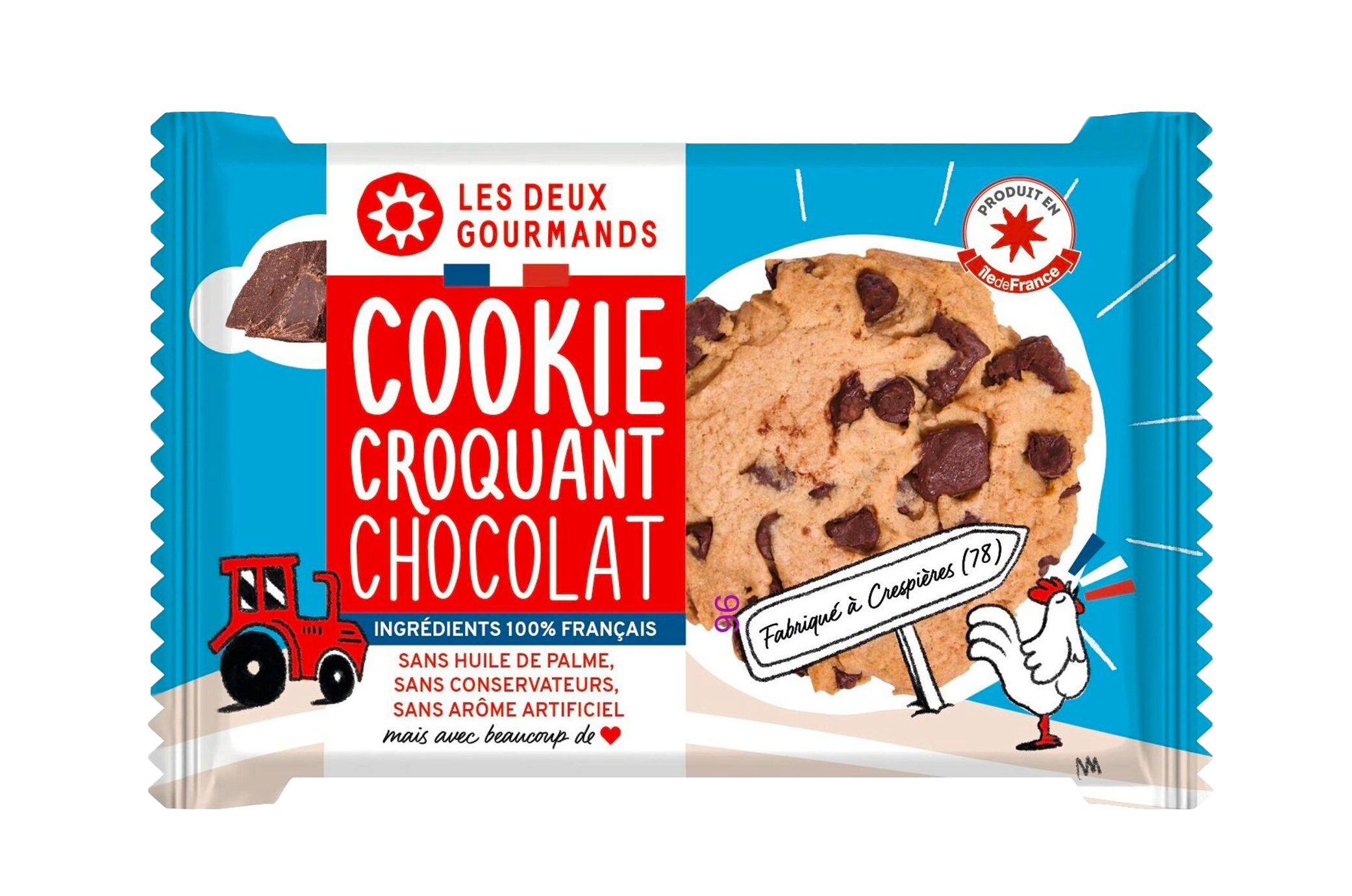 Cookie croquant x2  - Sachet 35g