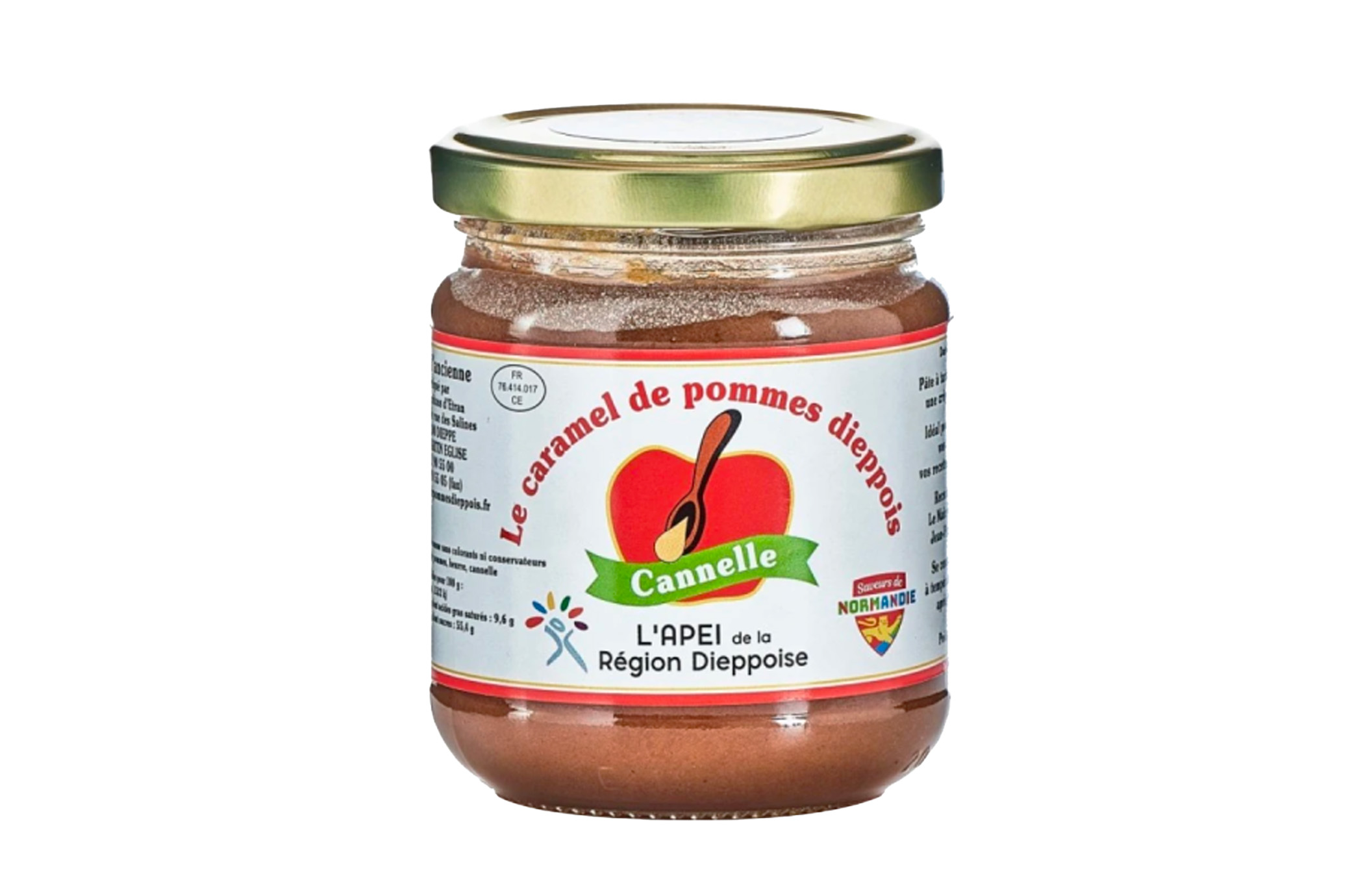 Caramel de pommes dieppois Cannelle