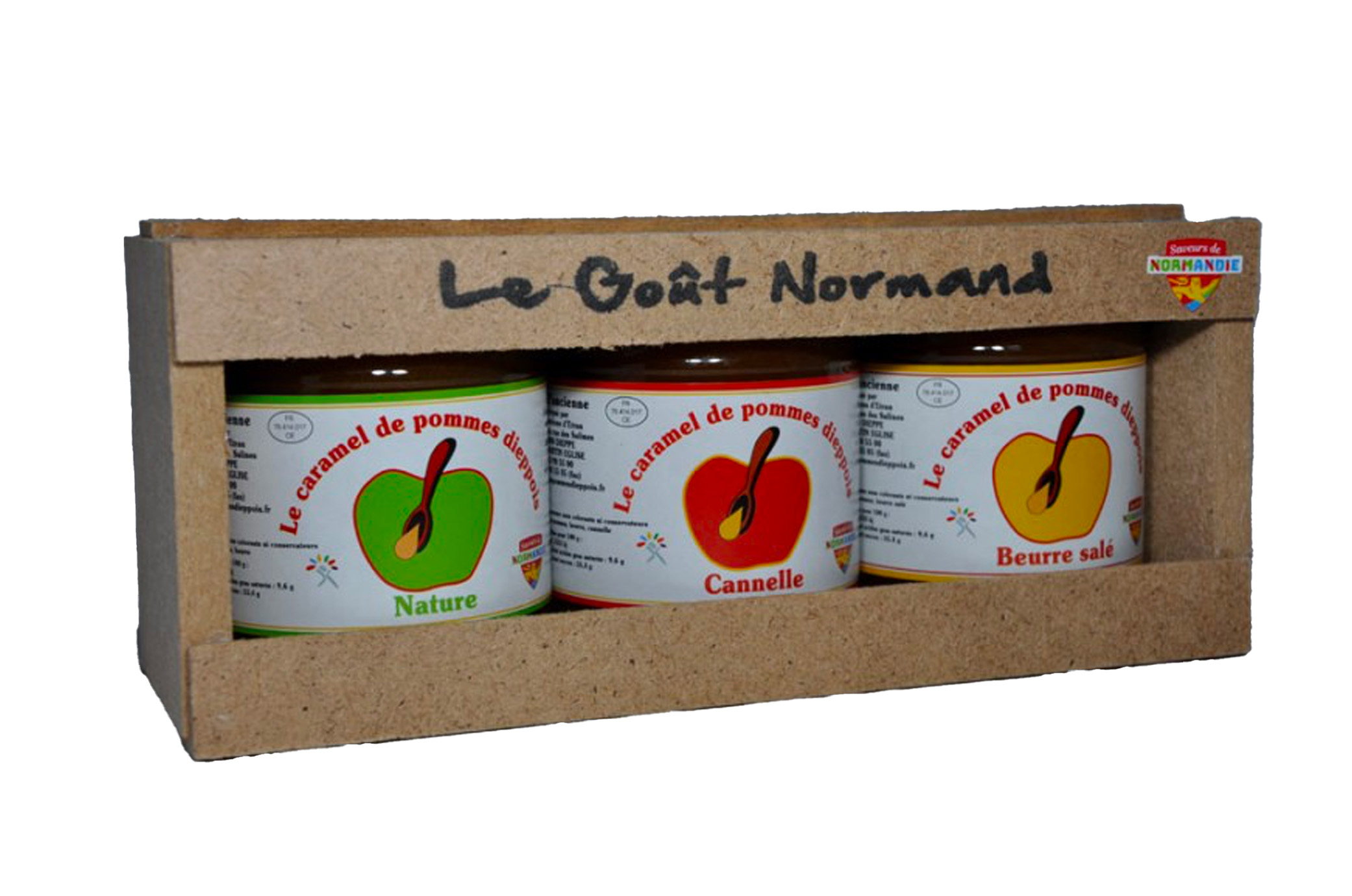 🍏 Lot de 3 Caramels de Pommes Dieppois (3 x 230g)