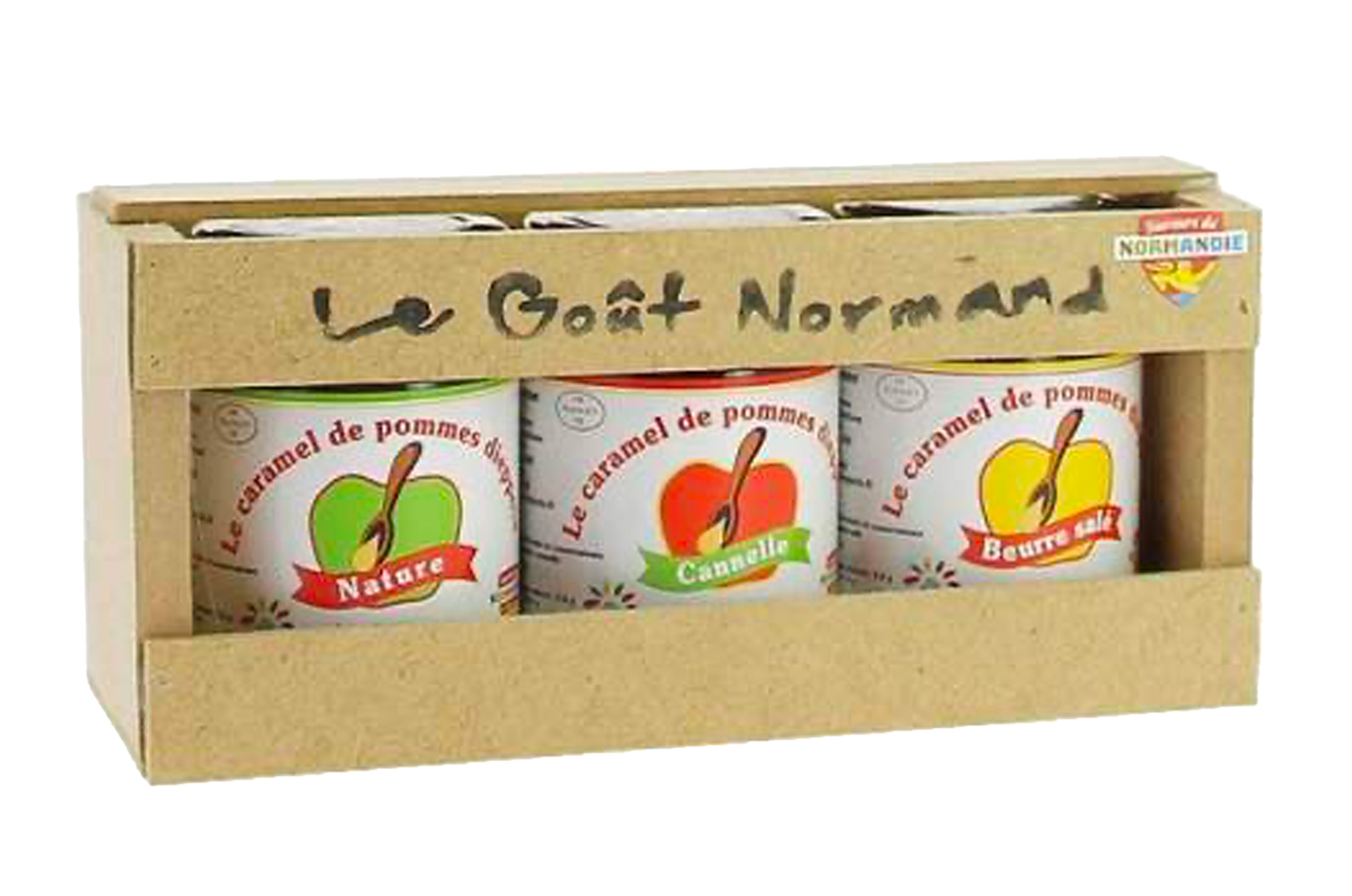 🍏 Lot de 3 Caramels de Pommes Dieppois (3 x 110g)